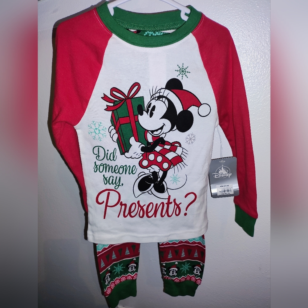 Minnie mouse Christmas pajamas